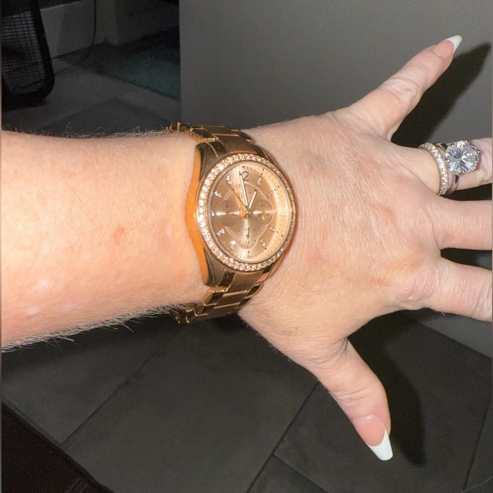 Relic by Fossil Women's Emersyn Rose Gold-Tone Multifunction Watch ZR16023